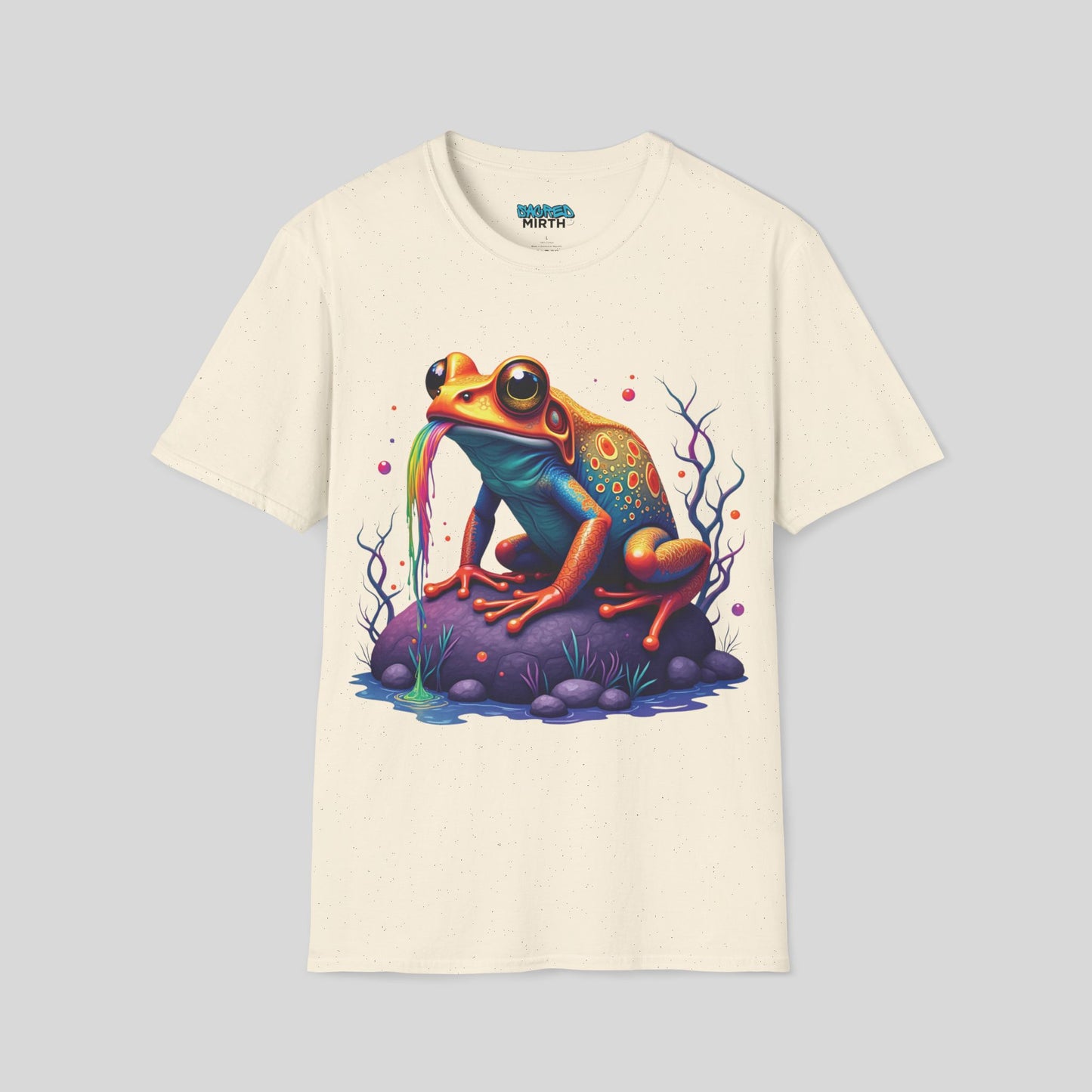 Rainbow Purge Frog Tee