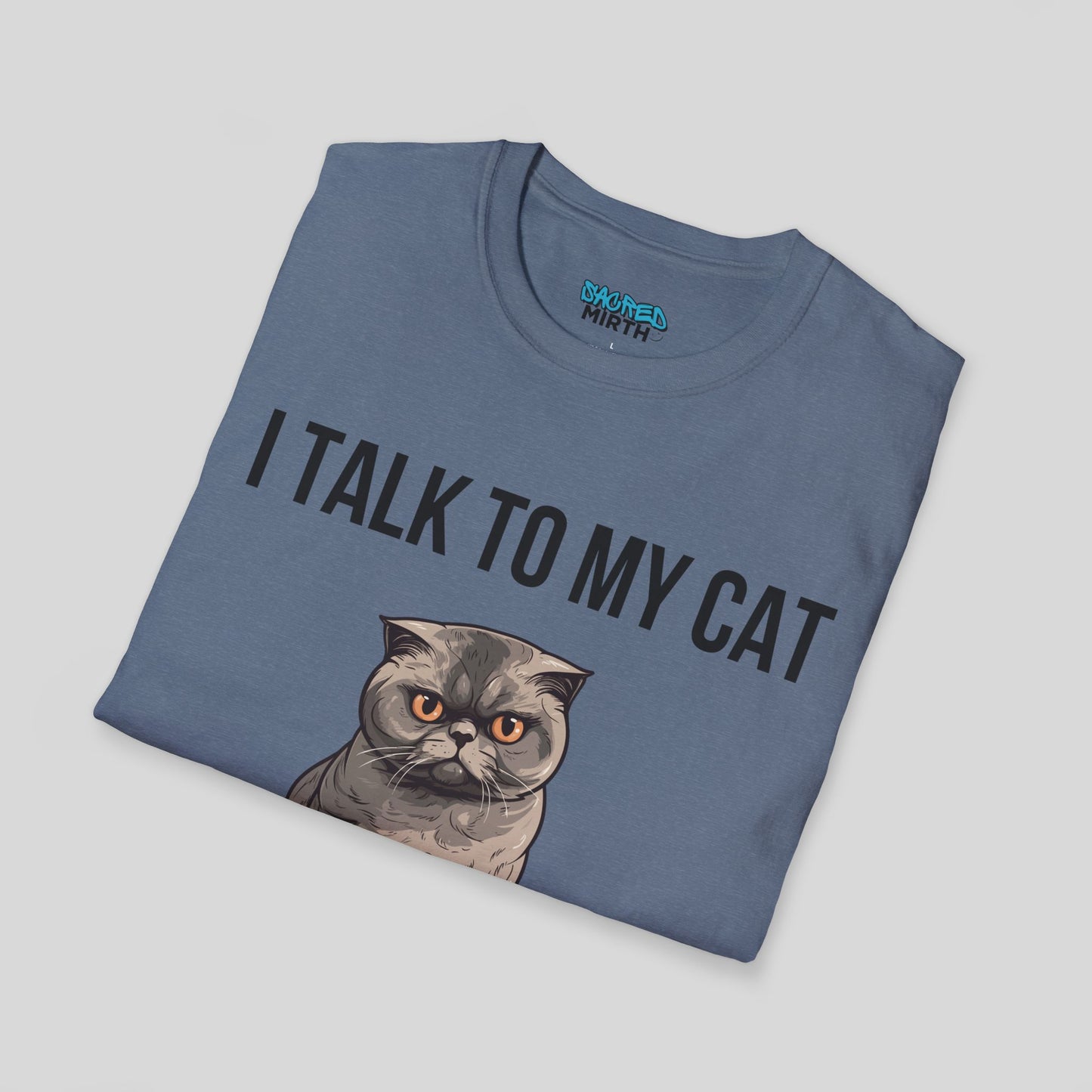 I Talk To My Cat More Than People Tee