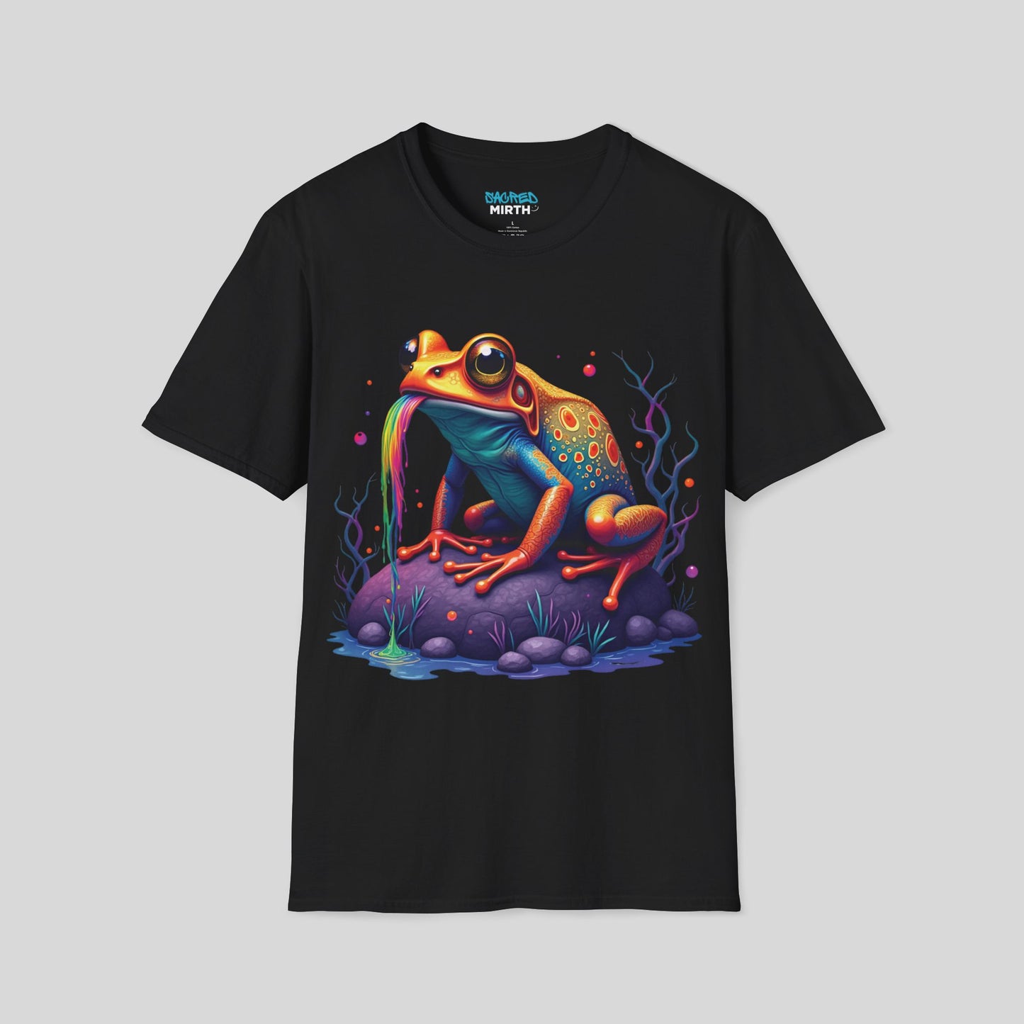 Rainbow Purge Frog Tee