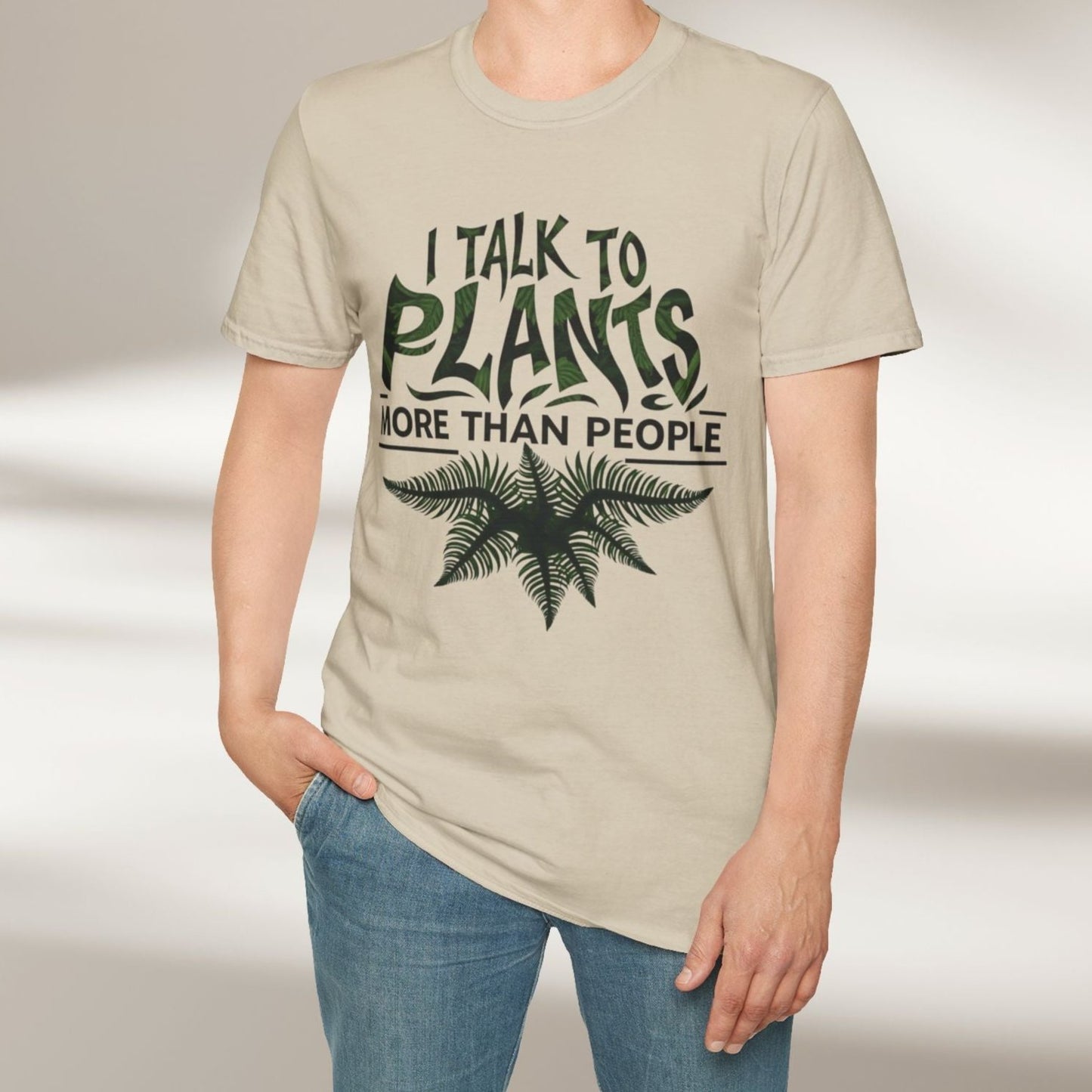 I Talk To Plants More Than People Tee