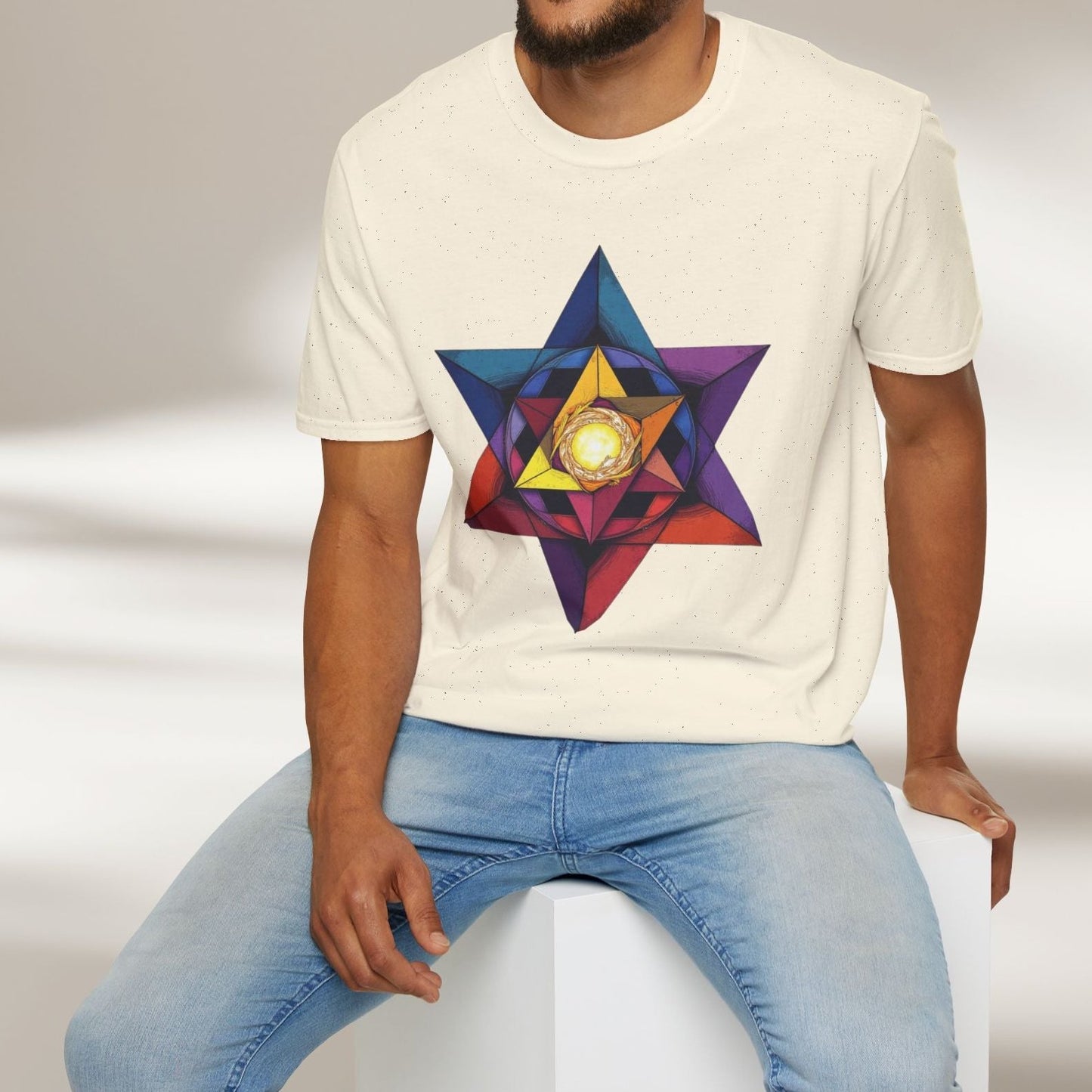 Merkaba Collage Tee