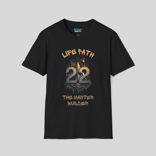 Master Number 22: The Master Builder Tee