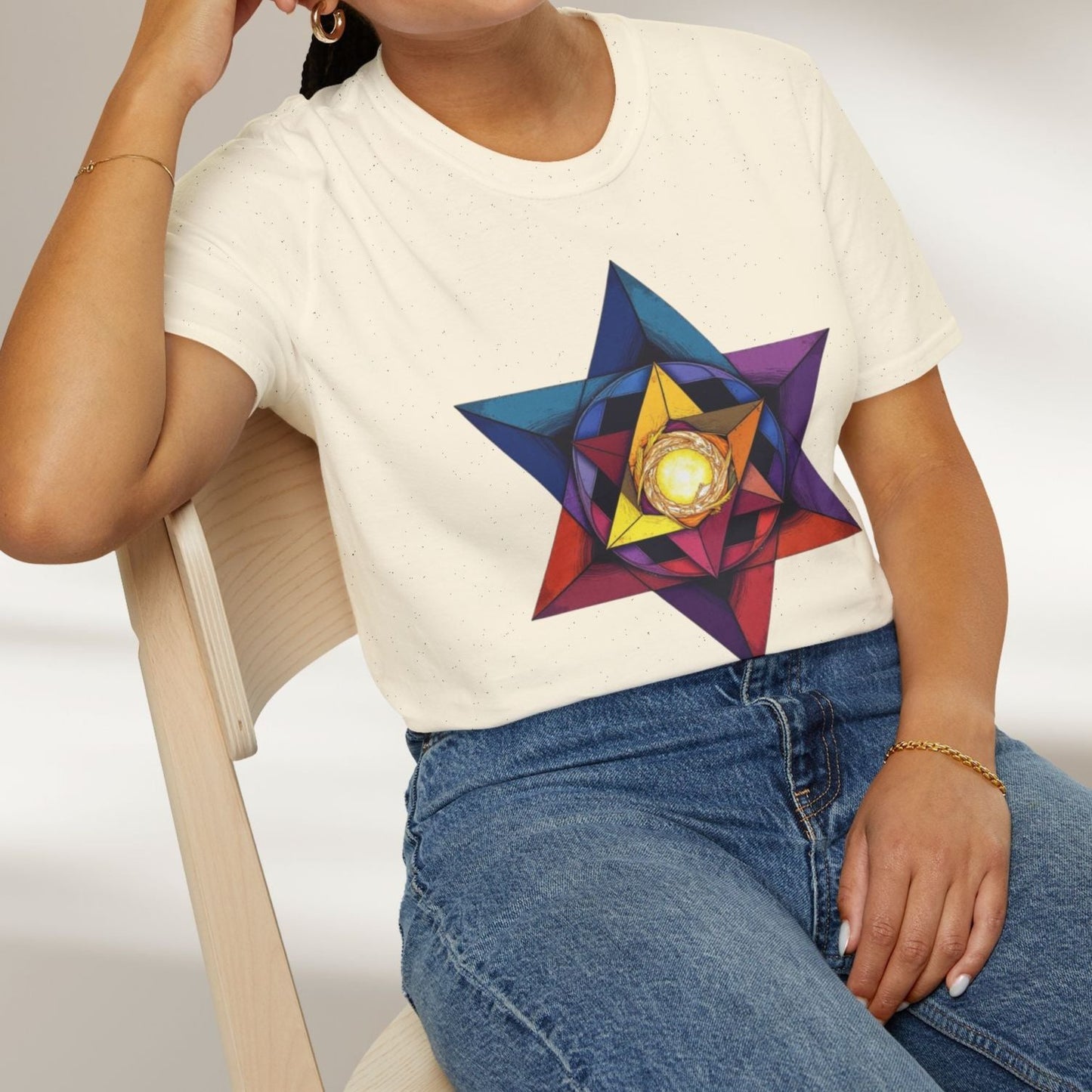 Merkaba Collage Tee