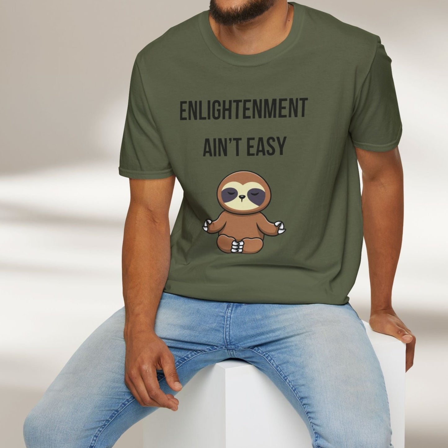 Enlightenment Ain’t Easy Tee