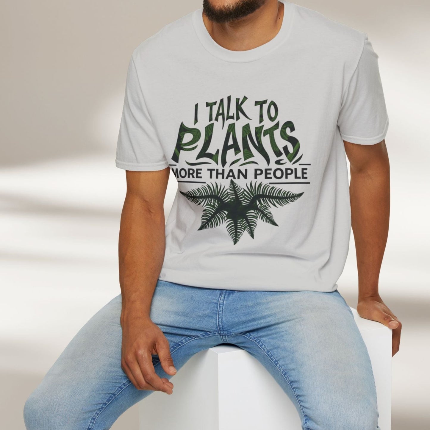 I Talk To Plants More Than People Tee