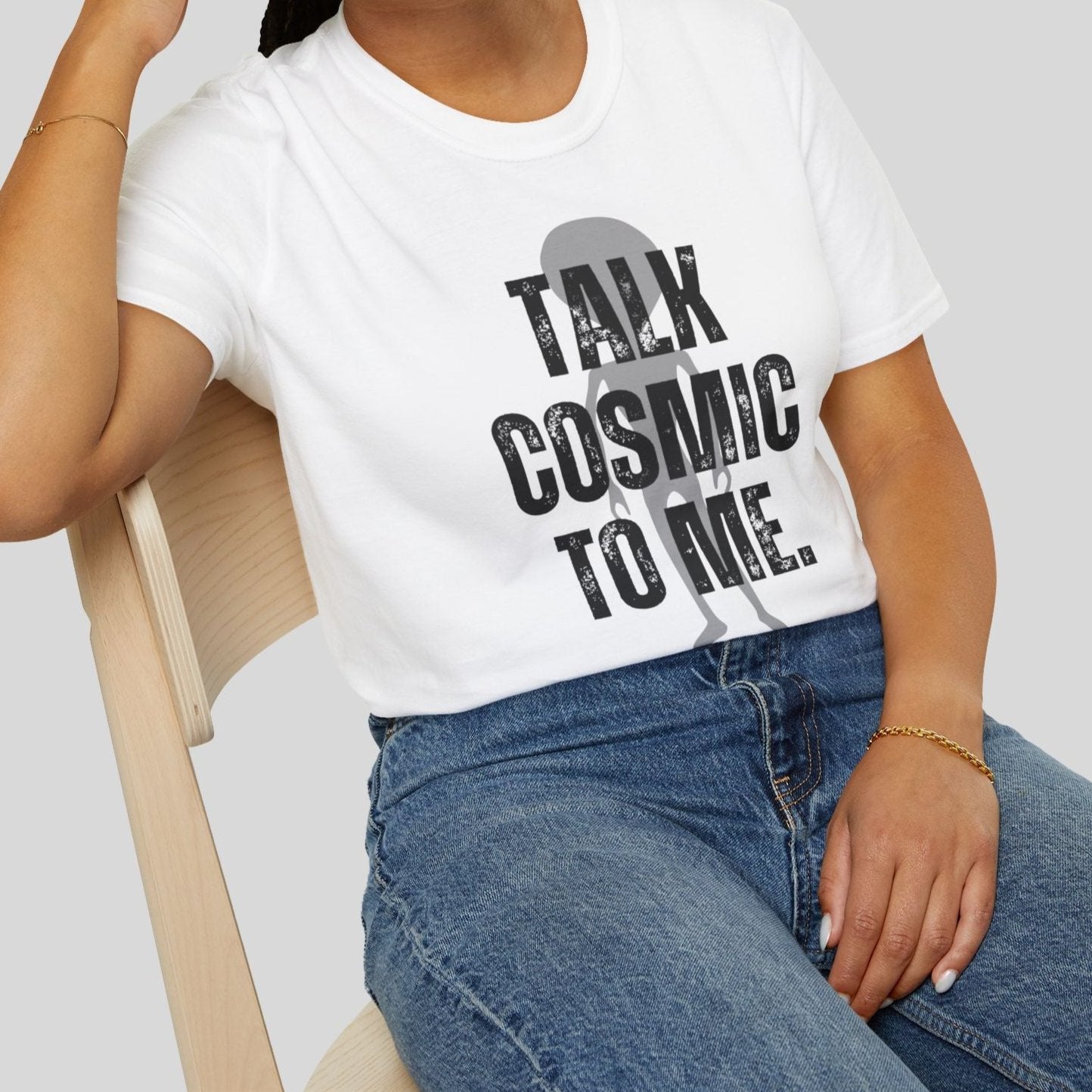 Talk Cosmic to Me Tee