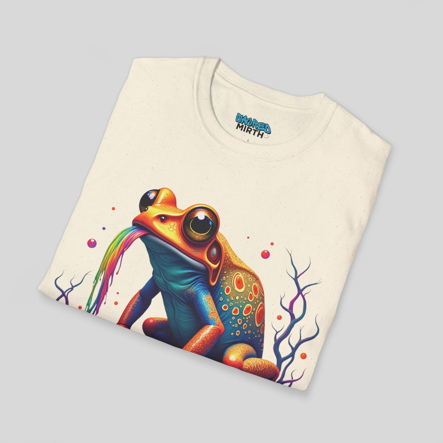 Rainbow Purge Frog Tee