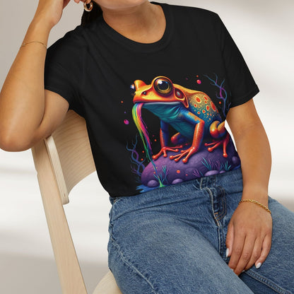 Rainbow Purge Frog Tee