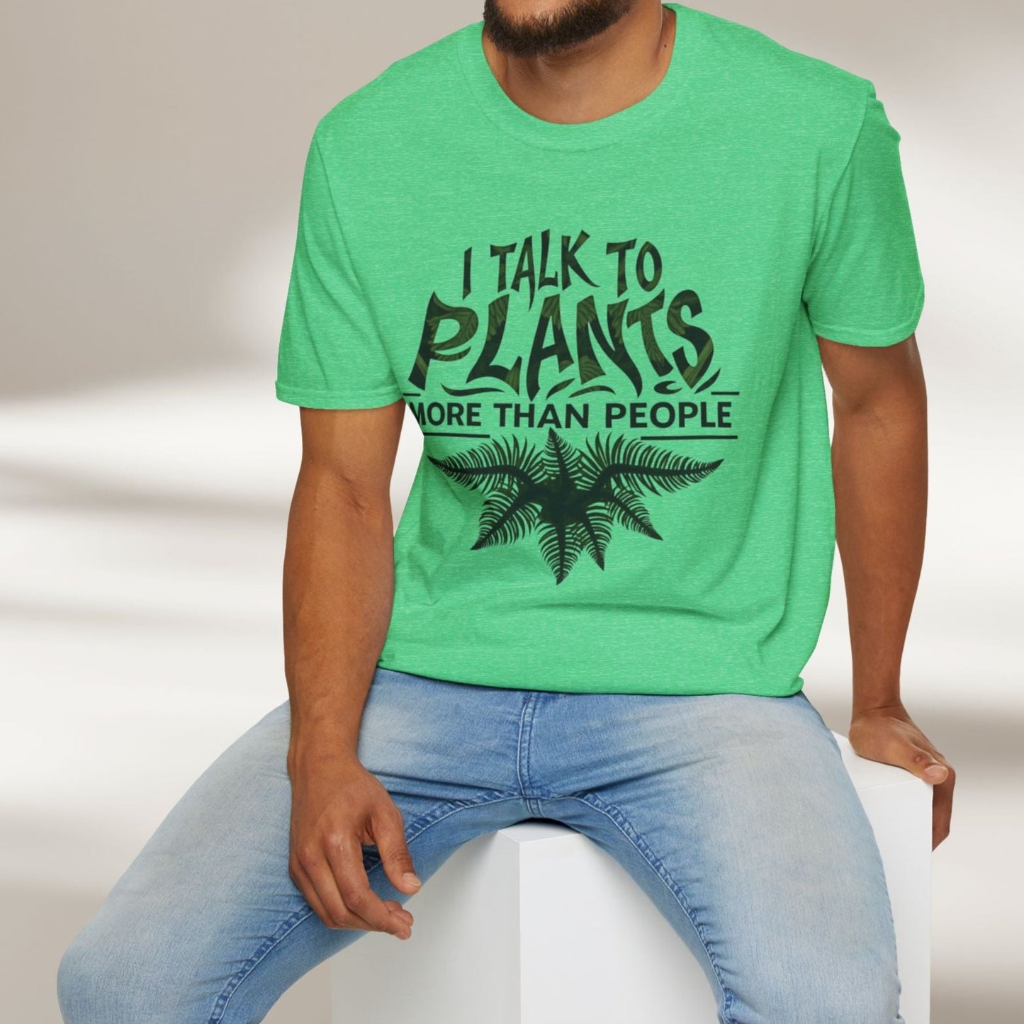 I Talk To Plants More Than People Tee