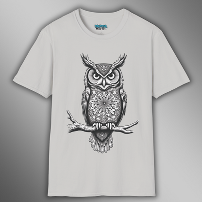 Mandala Vision Owl Tee
